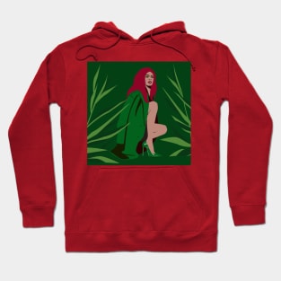 Green Fashion Art Hoodie